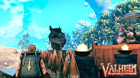 Relaxing at Base & Checking Out Therzie's Crafting Stations - Valheim