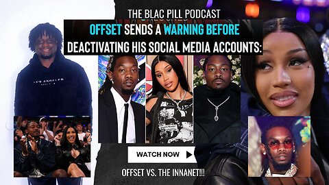 Offset sends a WARNING before deactivating his social media accounts - did the jokes go too far?