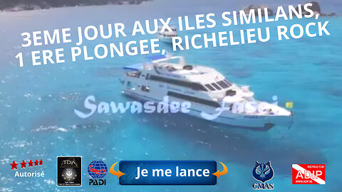 1 ère plongée, Richelieu Rock