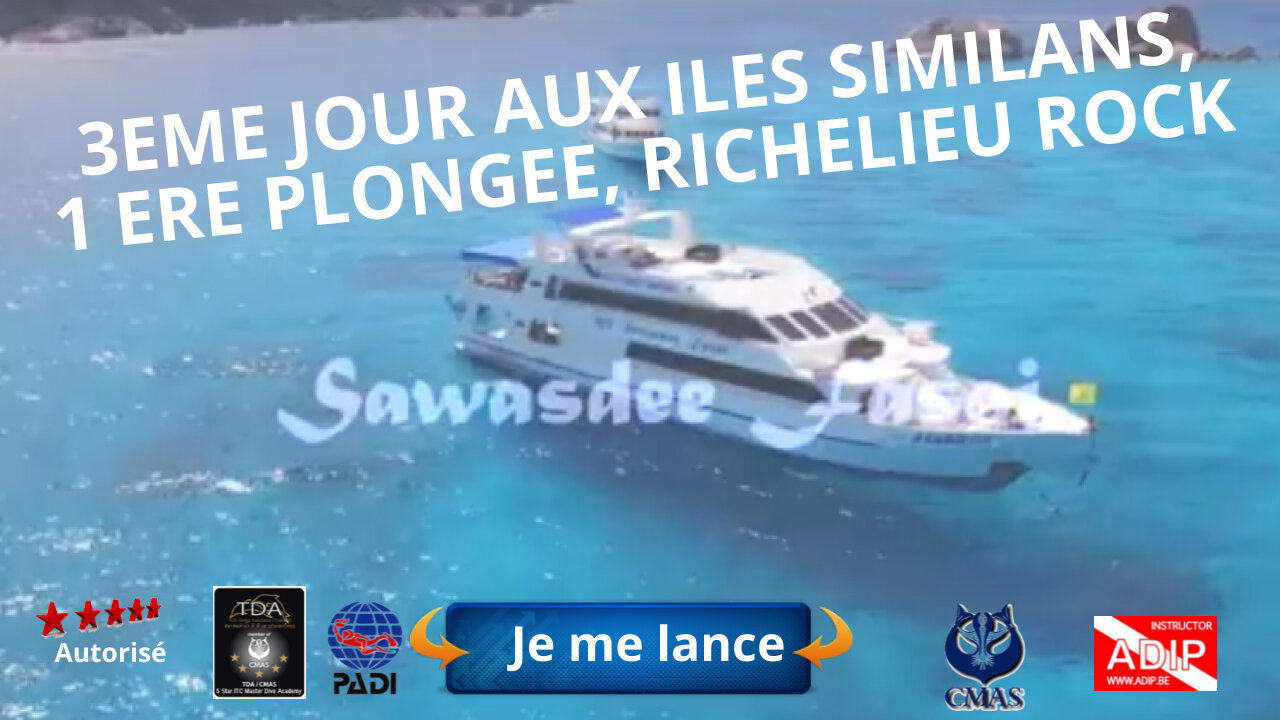1 ère plongée, Richelieu Rock
