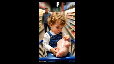 1-Year-Old Baby Chef Wows by Cooking His Own Chicken 🍗👶 #ViralTinyChef