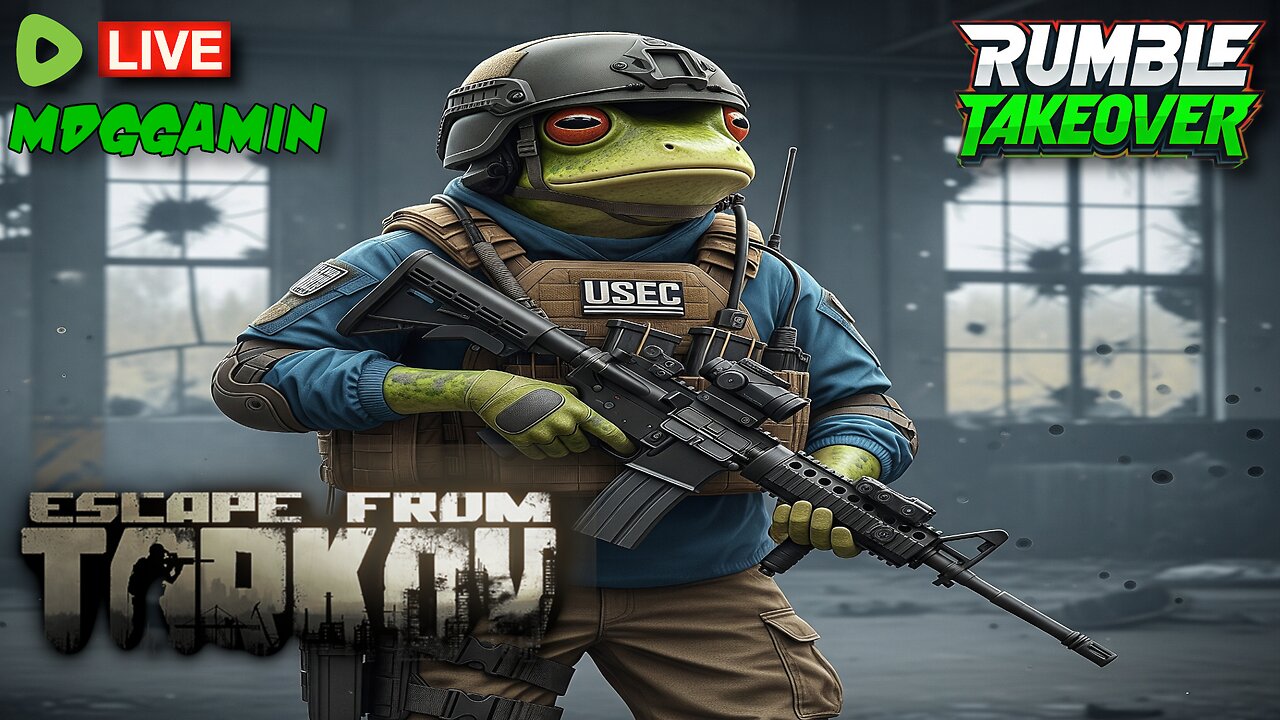 🔴LIVE - TARKOV & HALO - Release Date Announced & In Game Event !! - #RumbleTakeover