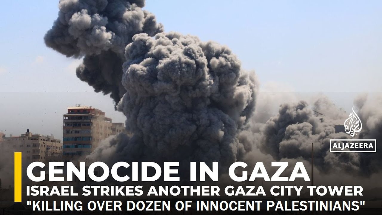 Israel Strikes Another Gaza City Tower