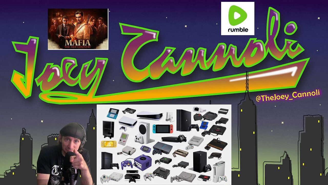 Cannoli Plays w/himself: Big Gaming Bonanza, finishing Mafia the old country, on rumble premium
