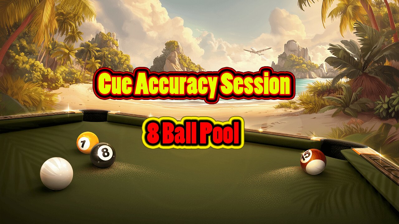 ✨ Cue Accuracy Session – Straight Pool Play 8 Ball Pool