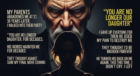 I Gave Up Everything For My Husband. It Was All A Lie. 38 Yrs Later I Faced Them......