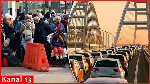 The situation in Crimea is terrible, everyone flees, no one wants to stay on the peninsula