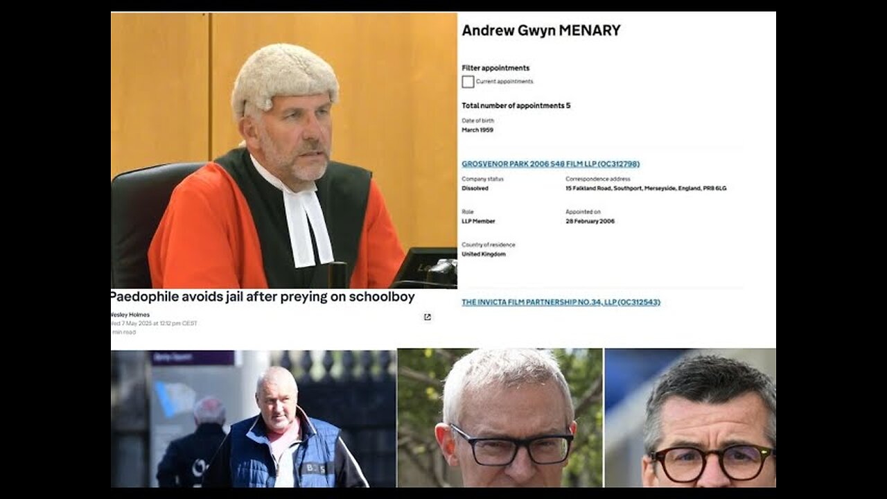 CORRUPT Judiciary exposed in tax dodge? Is Andrew Menary KC fit to sit as a Judge?