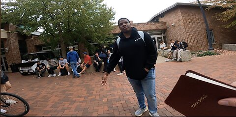 Penn State: Blaspheming Woman Screams At Me, I Preach Jesus, Atheists Ask About Proof of Bible, Evidence For The Resurrection of Jesus Discussed, Professor of Penn State Joins Me Preaching, Small Crowd Eventually Forms As Many Sincere Questions Are Asked