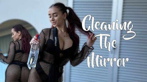 Mila’s Mirror Refresh ✨🌙 — From Smudged Glass to Clear Calm 🪞 in 4K