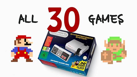 All 30 Games on Nintendo Classic Mini