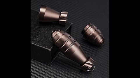 EDC Multifunctional Portable Waterproof Anti-corrosion Anti-shock Cabin, for Pills, Matches & More