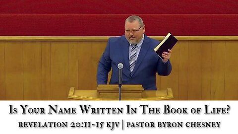 Is Your Name Written in the Book of Life?