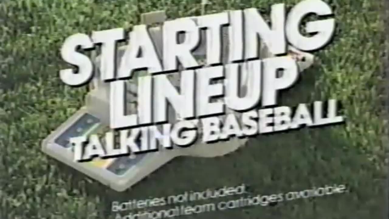 Starting Lineup Talking Baseball Game TV Commercial w/Roger Clemems & Dave Winfield from 1988