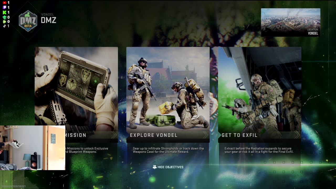 DMZ Push Sin Loot, Sin Hacks