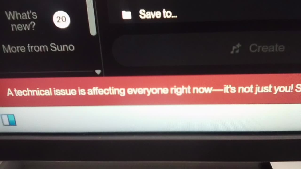 Suno Is Momentarily Down. IT'S THE END OF THE WORLD!!!!