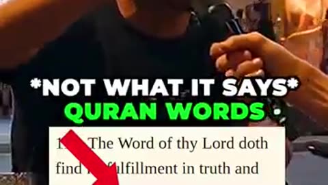 The Quran Proves the Quran Cannot Be the Word of God