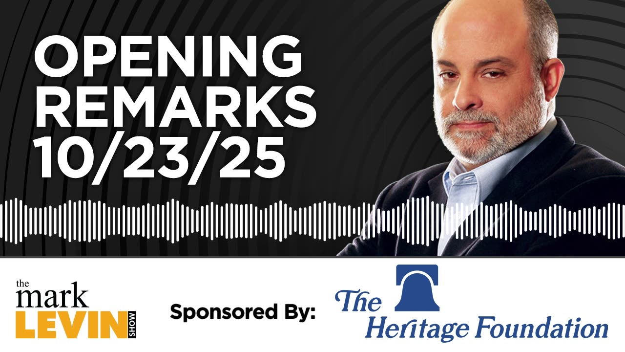 Mark's Opening Remarks - 10/23/25