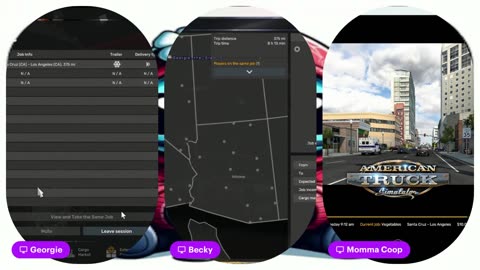 Truckin' With Momma Coop & Georgie