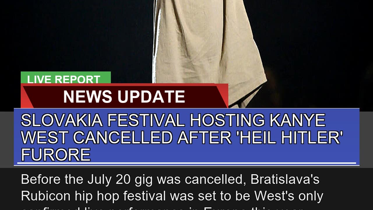 Slovakia Festival Hosting Kanye West Cancelled Aft