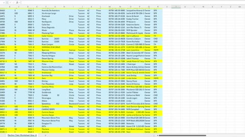 Pima County Arizona voter roll check