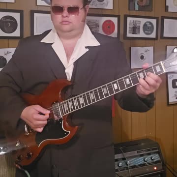 Trent Page playing ACDC.