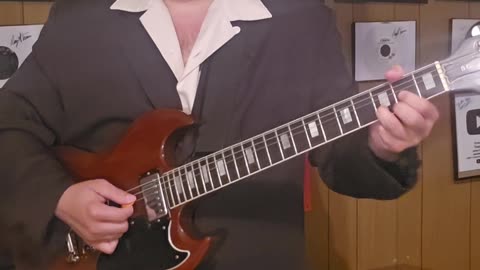 Trent Page playing ACDC.