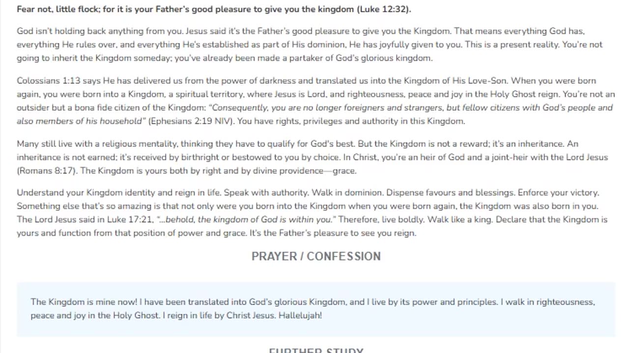 Rhapsody of realities - September 16, 2025