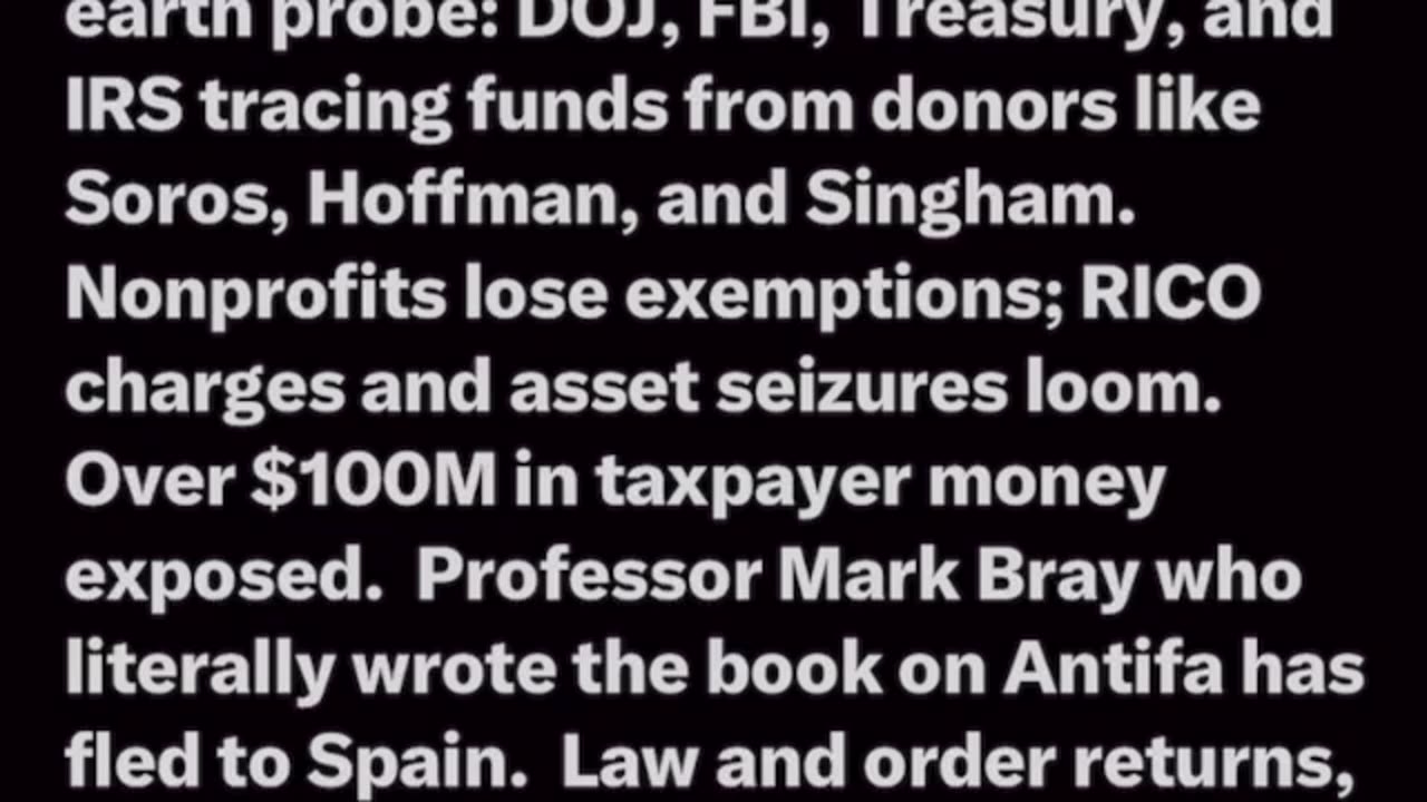 Stronghold of Portland Antifa Falls as Trump Admin Probes Ringleaders and Financiers