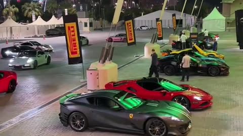 🤯💨 Dubai's Ferrari & Bugatti Power Play! | LuxurySportsCars