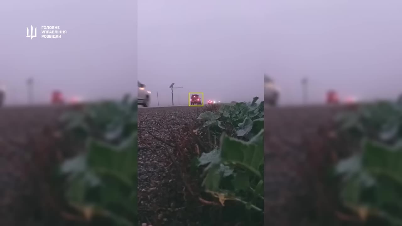 Russian brigade in flames. Explosive device detonated upon entering the base