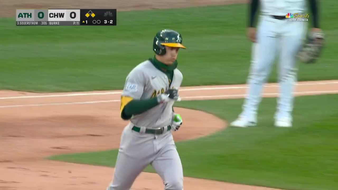 MLB - Tyler Soderstrom blasts his Major League-leading 7th homer