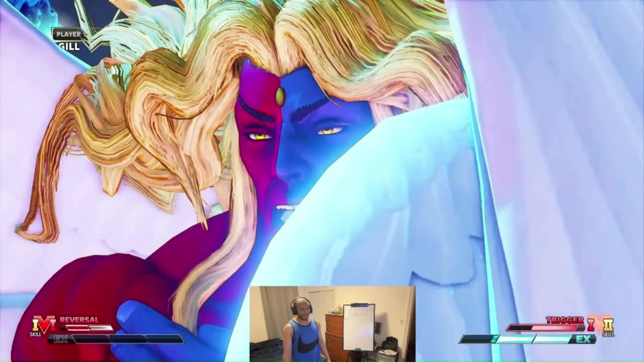 Street Fighter V Gill Ultra combo finish