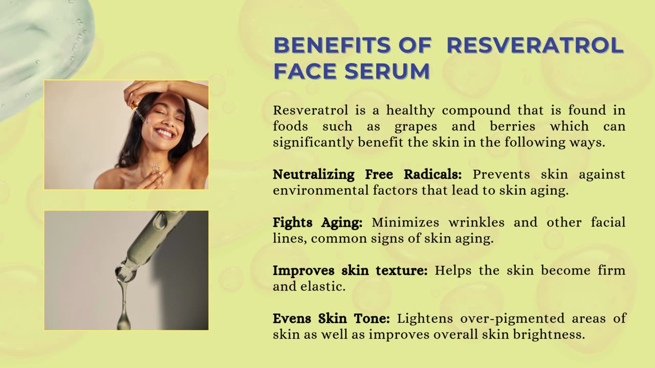 When to Apply Resveratrol Face Serum for Best Results Morning vs. Night
