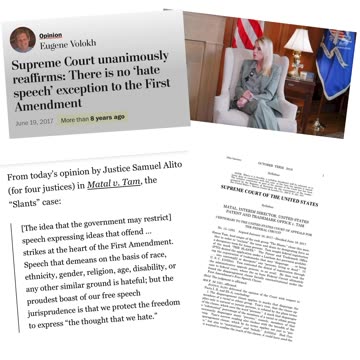 USA Hate speech criminals to be hunted down by Nazi Pam Bondi?