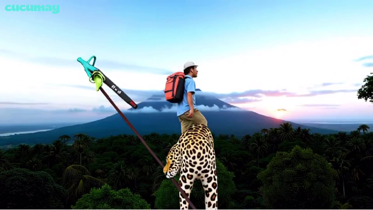 Leopard Becomes Mountain Climber