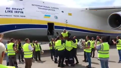 ✈️🇺🇦 Ukraine Russia War | An-124 Strategic Airlift from Ukraine to Germany | RCF