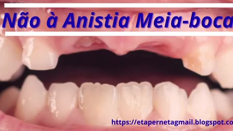 NÃO À ANISTIA MEIA-BOCA
