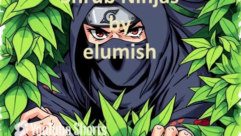shrub ninjas by elumish