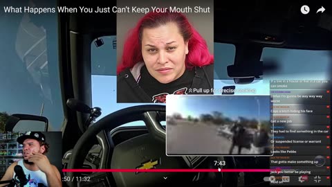 When PEBBS 2.0 Just Can’t Keep Her Mouth Shut .... Must be "ANXIETY" #bodycam REACTION