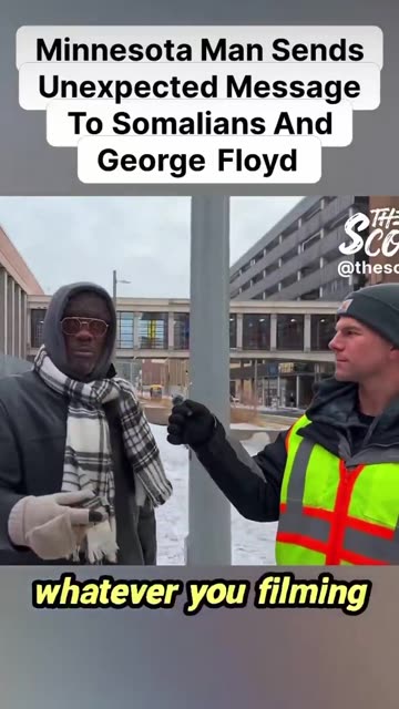 Minnesota Man Sends Unexpected Message to Somalians And George Floyd