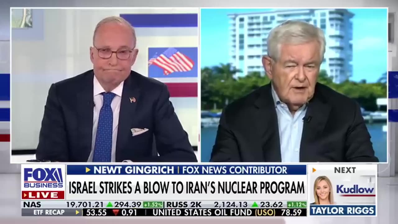 Fox Business - Newt Gingrich predicts a ‘historic change’ in the Middle East