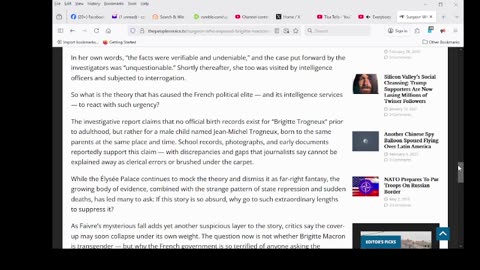 Surgeon Who Exposed Brigitte Macron’s Transgender Past Found Dead After Falling From Building
