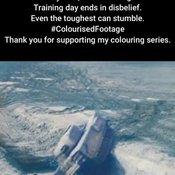 Churchill Tank Flips During Training