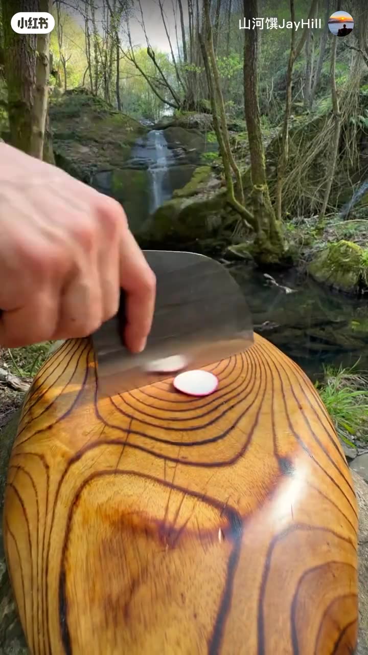 Campfire Cooking by the Creek