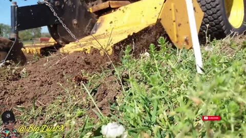 Engine powered tiller on Cub Cadet Lawn tractor - Muscogee Nation -