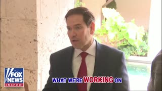 Sec. Rubio shares an update on “productive” Russia-Ukraine peace talks after meeting