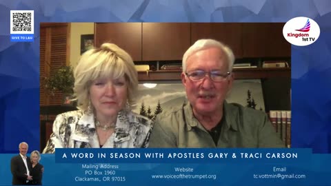 Re-Broadcast. Is God Hungry? | A Word in Season with Apostles Gary & Traci Carson
