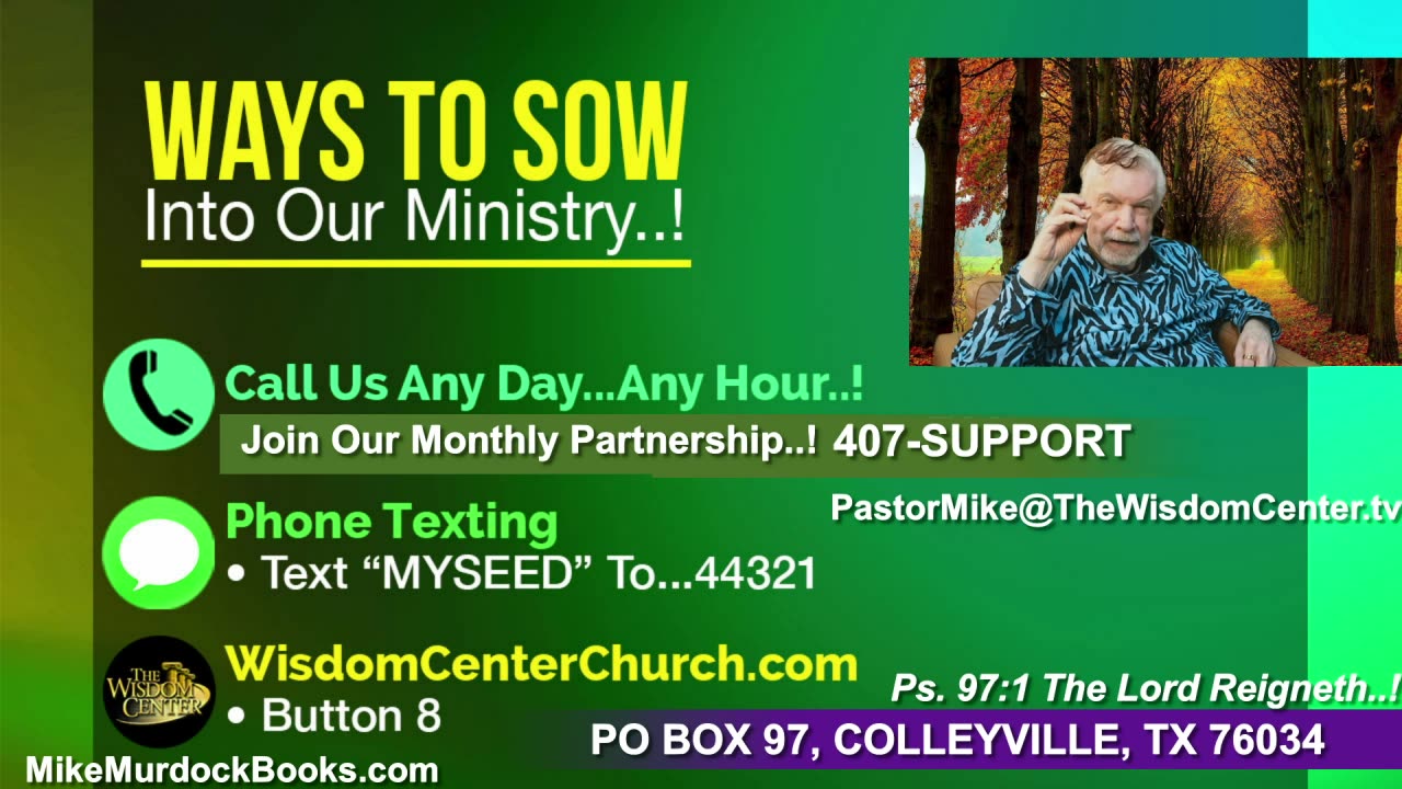 Re-Air: Wisdom Quotes of Mike Murdock..!!!
