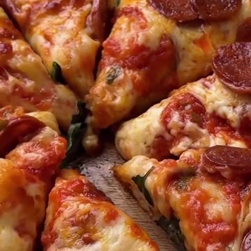 Easy Pizza Recipe That's Actually Healthy! Quick cooking recipes Pizza Food videos cooking